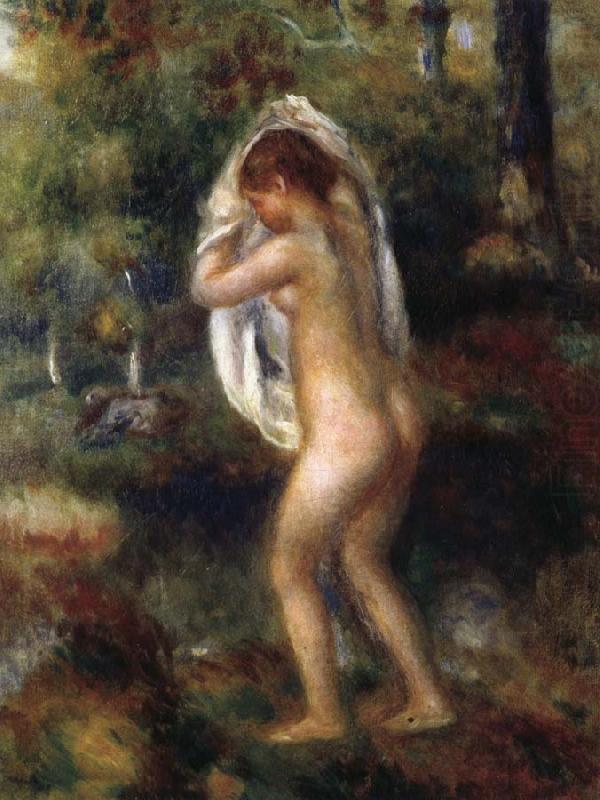 Young Girl Undressing, Pierre Renoir